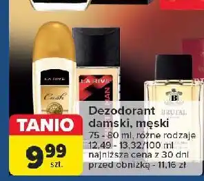 Carrefour Dezodorant La Rive Cash oferta