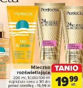 Carrefour Olejkowy balsam do ciała stopniowo brązujący Perfecta Tan & Shine oferta