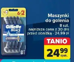 Carrefour Maszynka do golenia Gillette Blue 3 Plus oferta