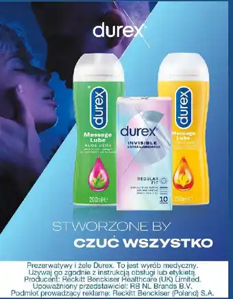 Carrefour Prezerwatywy dodatkowe nawilżenie Durex Invisible oferta