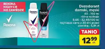 Carrefour Antyperspirant Rexona Sexy Bouquet oferta