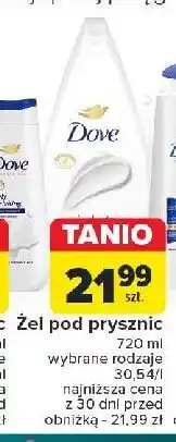 Carrefour Żel pod prysznic hydrate Dove oferta