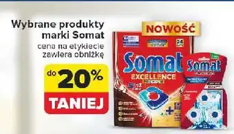Carrefour Kapsułki do zmywarki Somat Excellence Premium 5In1 oferta