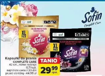 Carrefour Kapsułki do prania black color protection Sofin Complete Care oferta