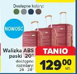 Carrefour Walizka abs 20 Semi Line oferta