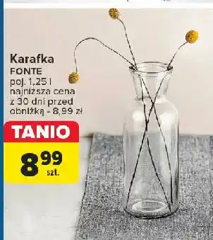 Carrefour Karafka fonte 1.25 l Florina (Florentyna) oferta