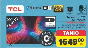 Carrefour Telewizor 55 led 55p635 Tcl oferta