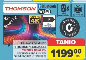 Carrefour Telewizor led 43 43ua5s13 Thomson oferta