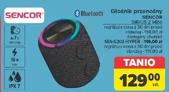 Carrefour Głośnik sirius 2 mini Sencor oferta
