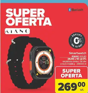 Carrefour Smartwatch solid Kiano oferta