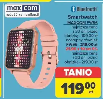 Carrefour Smartwatch fw55 Maxcom oferta