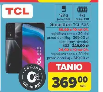 Carrefour Smartfon 505 Tcl oferta