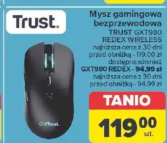 Carrefour Mysz gxt980 redex wireless Trust oferta