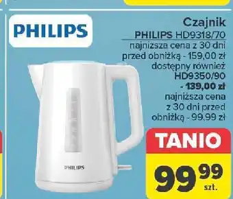 Carrefour Czajnik hd9318/70 Philips oferta