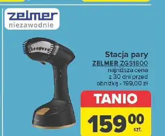 Carrefour Parownica do ubrań zgs1800 Zelmer oferta