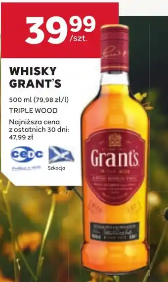 Stokrotka Whisky Grant's oferta