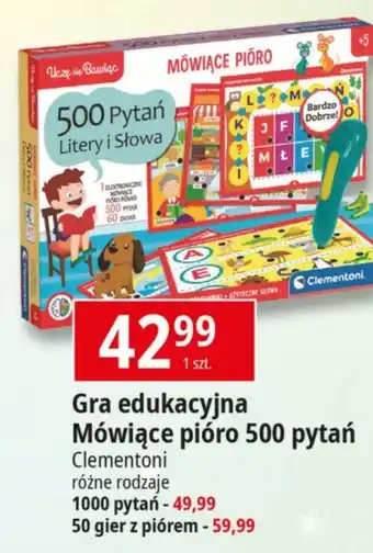 E.Leclerc Gra edukacyjna Clementoni oferta