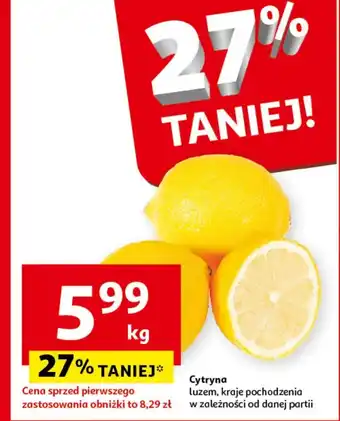 Auchan Cytryna To ta! oferta