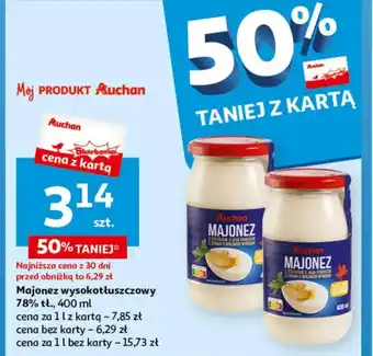 Auchan Majonez Auchan oferta
