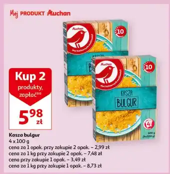Auchan Kasza bulgur Auchan oferta