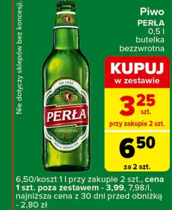 Carrefour Express Piwo Perła oferta