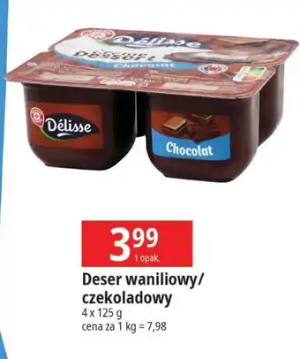 E.Leclerc Deser czekoladowy Wiodąca marka delisse oferta