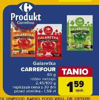 Carrefour Market Galaretka agrestowa Carrefour classic oferta