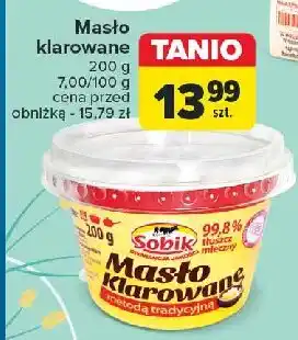 Carrefour Masło klarowane Sobik masło klarowane oferta