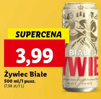 Lidl Żywiec Białe 500 ml oferta