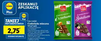 Lidl FIN CARRÉ Czekolada mleczna 100 g oferta