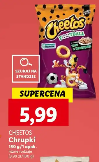 Lidl CHEETOS Chrupki 150 g oferta
