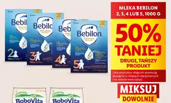 Lidl MLEKA BEBILON 2, 3, 4 LUB 5, 1000 G oferta