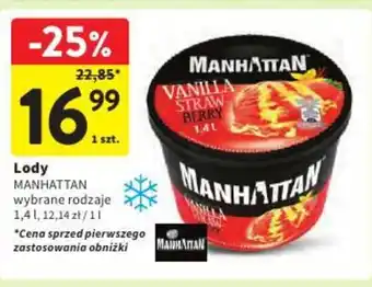Intermarche Lody MANHATTAN 1,4 l oferta