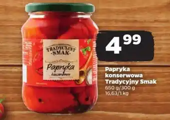 Netto Papryka konserwowa Tradycyjny Smak 650 g/300 g oferta