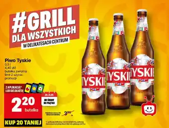 Delikatesy Centrum Piwo Tyskie 0,5 l oferta