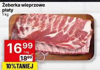Delikatesy Centrum Żeberka wieprzowe płaty 1 kg oferta