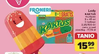 Carrefour Lody sweet & sour Nestle Kaktus oferta