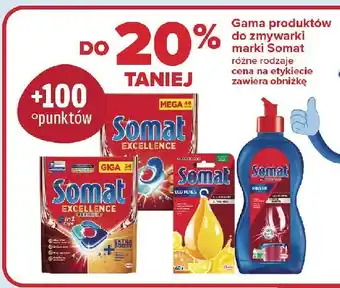 Carrefour Tabletki do zmywarki regular Somat Excellence 4In1 oferta