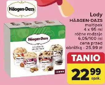 Carrefour Lody favorite collection Haagen-Dazs oferta