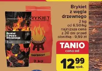 Carrefour Brykiety z węgla drzewnego Carrefour oferta