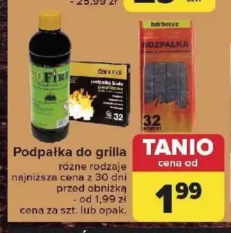 Carrefour Rozpałka do grilla oferta