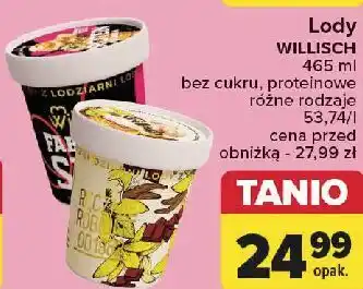 Carrefour Lody proteinowe fabryka siły Willisch oferta