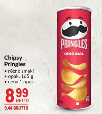 Makro Chipsy Pringles 165g oferta