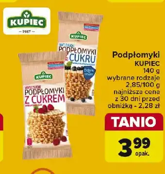 Carrefour Podpłomyki z cukrem Kupiec oferta