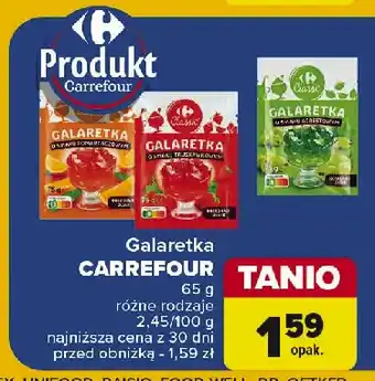 Carrefour Galaretka agrestowa Carrefour Classic oferta
