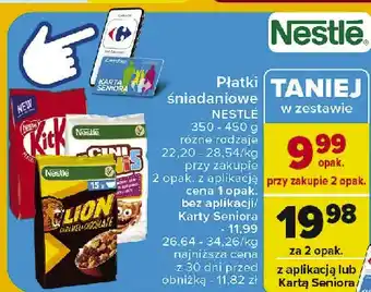 Carrefour Płatki śniadaniowe Kitkat oferta