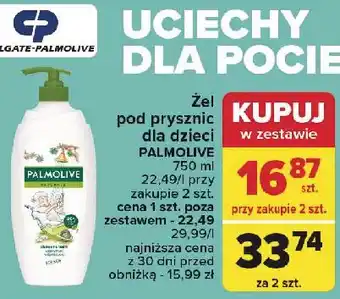 Carrefour Żel pod prysznic i do kąpieli dla dzieci owca Palmolive Naturals oferta