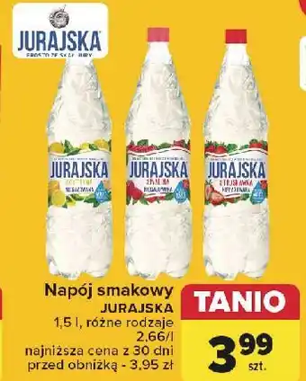 Carrefour Woda cytrynowa Jurajska oferta