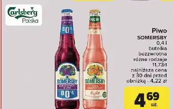 Carrefour Piwo Somersby Blackcurrant & Lime oferta