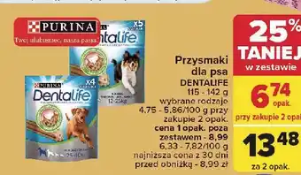 Carrefour Przysmak dla psa medium Purina Dentalife oferta